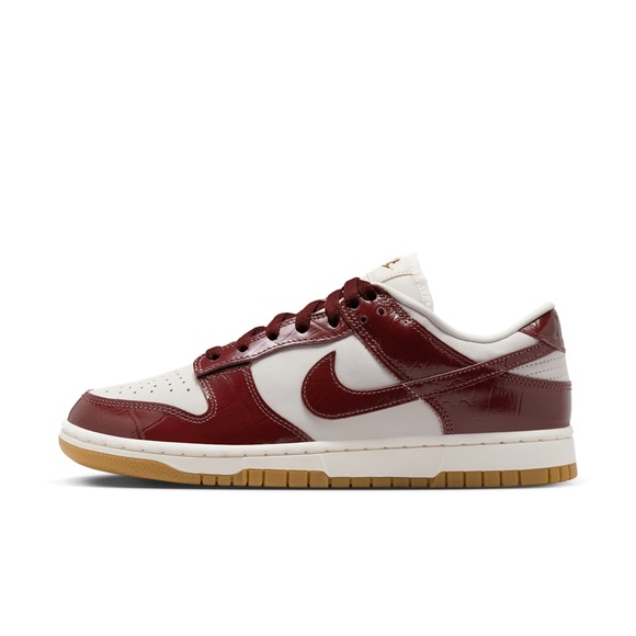 Nike: Dunk Low LX in Dark Team Red and Phantom - Picture 6 of 8